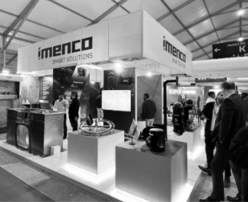 Stand Imenco — vista de detalle.